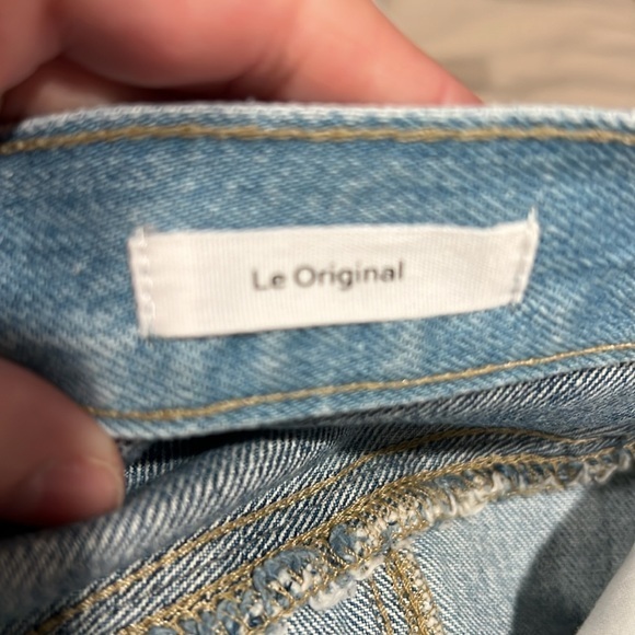 Frame women’s‎ new size 27 patchwork denim jeans embellished mixed media - Picture 6 of 7